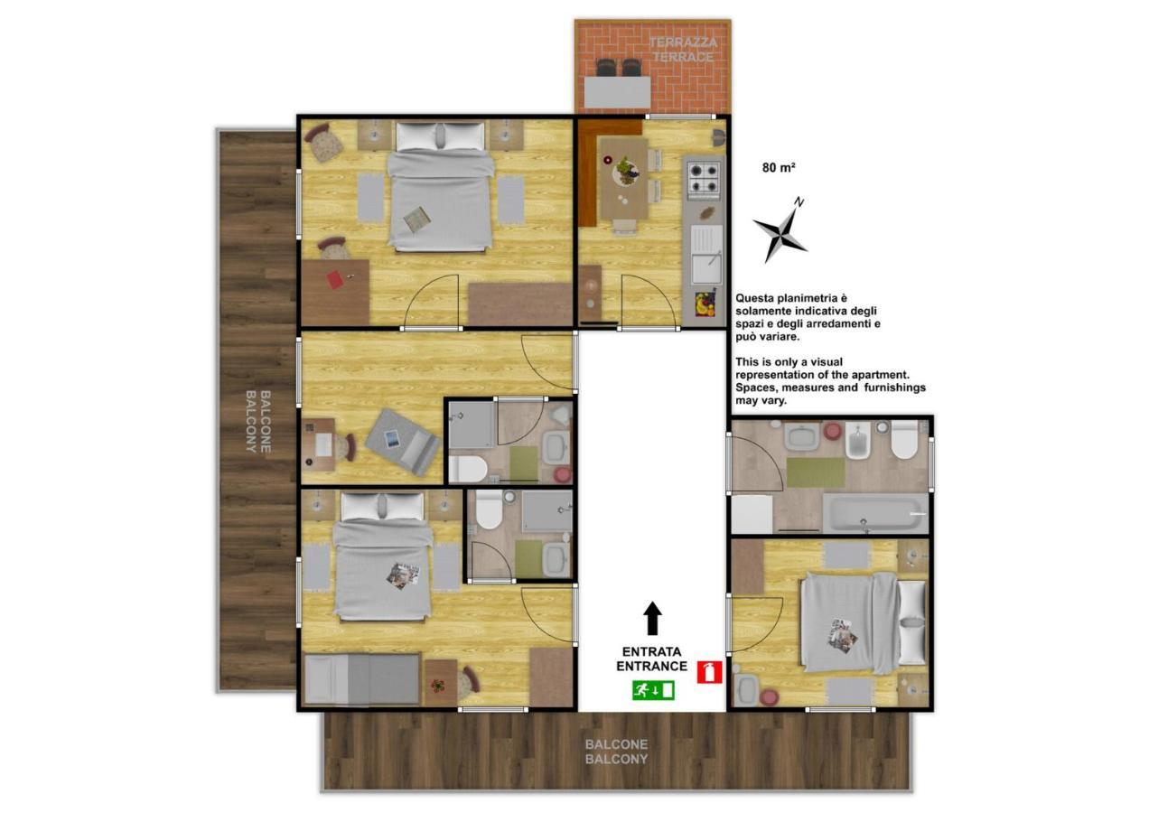 Ciasa Preroman App. Vista Castello Apartment Сан Мартино ин Бадия Екстериор снимка